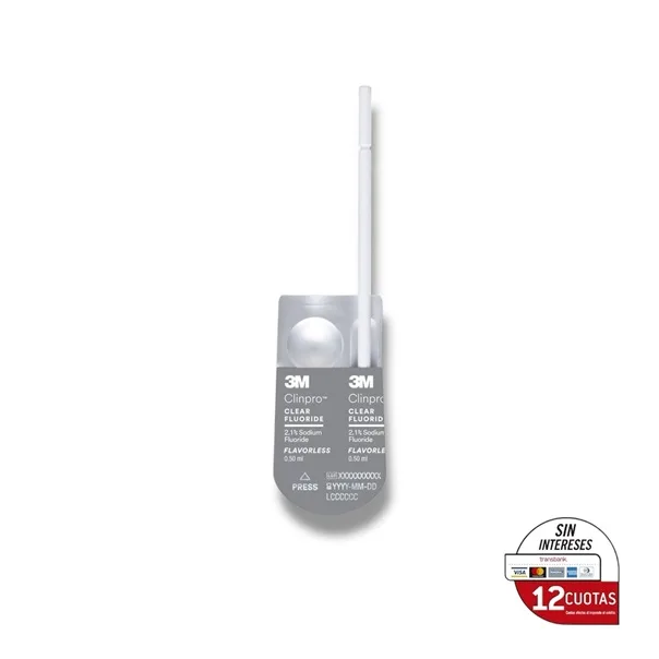 3M Clinpro Clear Sin Sabor x 10 Unidades.