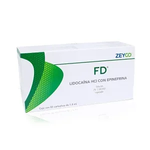 ANESTESIA AL 2% FD ZEYCO ENVASE PLÁSTICO