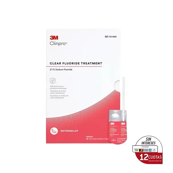3M Clinpro Clear Sabor Sandía 100 Unidades.
