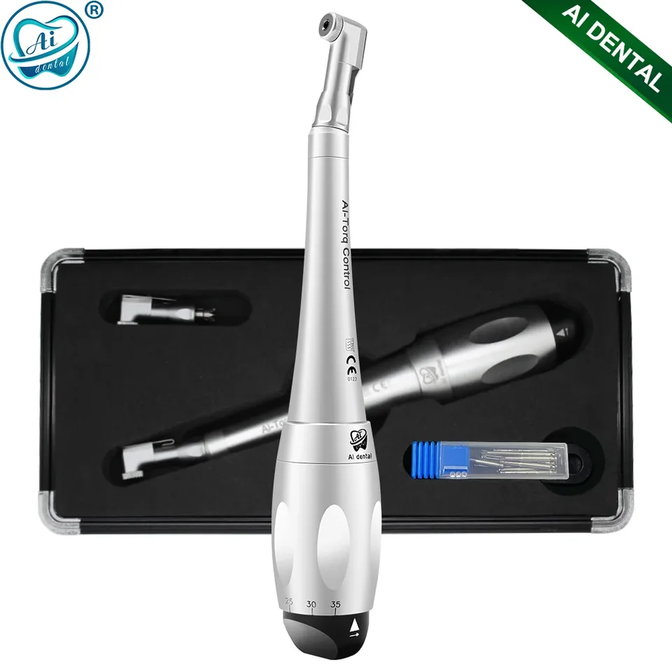 Llave dinamométrica para implantes dentales AI-TC, destornillador para piezas de mano, kit protésico o solo destornillador, 1 juego o 1 pieza de tornillo