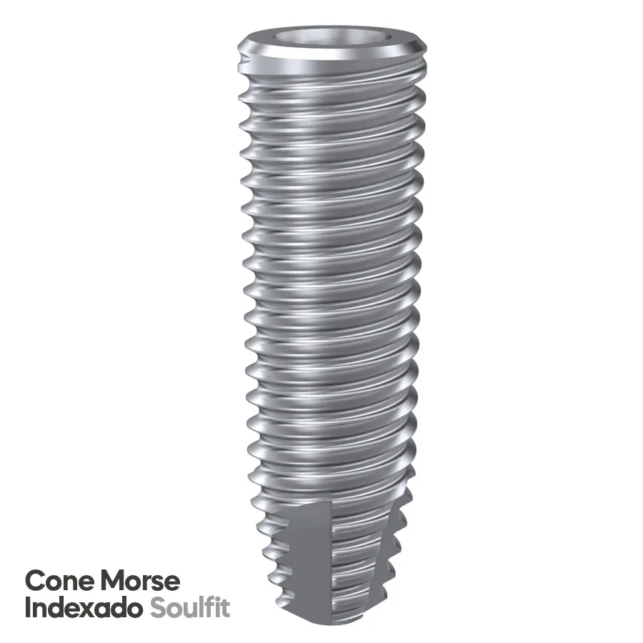 Implantes Cono Morse Indexado CMI Soulfit 4,0 DSP