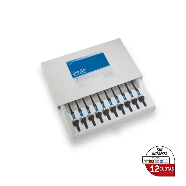 Kerr – Kit de Resinas Simile, 10 Jeringas de 4grs. Fecha Venc. 03.-2027