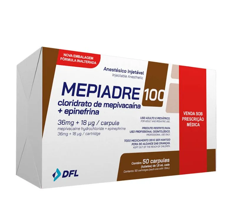 Anestesia 2% Mepiadre 100 DFL