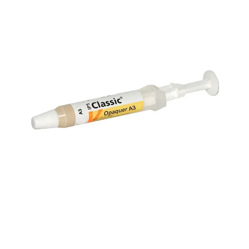 Material de laboratorio dental Ivoclar IPS V Classic Opaquer 3Gr A-D Shades OP Pastas para metal cerámico