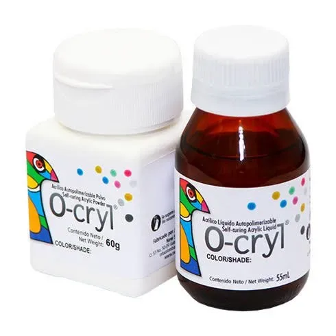 Acrílico de Ortodoncia O-Cryl Fucsia 60 g – NEW STETIC