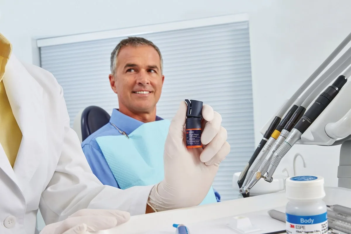 Aplicación clínica del adhesivo dental Single Bond Universal 3M en odontología